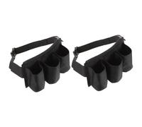 GALPADA 2pcs Electrician Tool Belt Professional Cleaning Supplies Belt Garden Tool Pockets Waist Apron