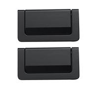 GALPADA 2pcs Embedded Wardrobe Pull Handle Durable Flush Design for Easy Opening and Closing of Furniture Resistant Simple Aesthetic for Various Styles