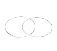 GALPADA 2pcs Erhu Strings Kit Replacement Set for Erhu Instrument, Metal Inner and Outer Strings, Musical Accessories for Folk and World Music Performance Random Color