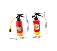 GALPADA 2Pcs Fire Extinguisher for Safe Non-toxic Plastic Water Spray Creative Firefighter Role Play Party Supplies for Boys