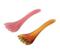 GALPADA 2pcs Fiveclaw Resin Scalp Massage Tool for Travel and Office Use, Versatile Head Scratcher Overall Wellbeing, Compact Userfriendly Design for Deep Relaxation