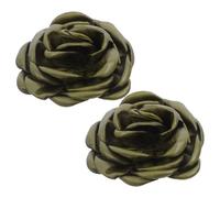 GALPADA 2pcs Flower Shoe Buckles Elegant Decorative Shoe Embellishments for High Heels Party Occasions