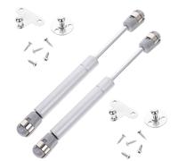 GALPADA 2pcs Gas Struts for Cabinets Lid Support Hinge 8 Inch Cold Rolled Steel Lift up Hinge for Furniture Aluminum Frame Doors, Easy Installation