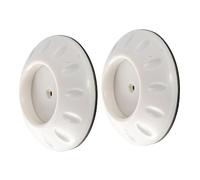 GALPADA 2pcs Gate Wall Protector Soft Tpr Door Bumper with Non Slip Backing for Security Gates Wall Guard Pads to Prevent Scuffs and Suitable for Doorways and Curtain Rods