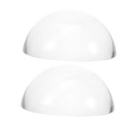 GALPADA 2pcs Glass Dome Paperweight Calligraphy Decor for Office Tailor Weight for Sewing Quilting Durable Versatile Use Art Writing