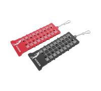GALPADA 2pcs Golf Stroke Counter 18-hole Plastic with Keychain