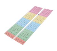 GALPADA 2Pcs Guzheng Scale Stickers Easy to Use Learning Tool for Beginners Durable Music Theory Decals for Guzheng Practice Reusable and Note Markers for Students