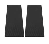 GALPADA 2pcs Hair Dyeing Boards for Salons and DIY Use, Black Plastic Highlighting Paddle Minimizing Hand Fatigue, Hair Coloring Tool for Intricate Balayage Techniques