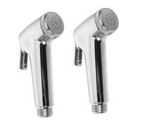 GALPADA 2pcs Handheld Bidet Sprayer Head High Pressure Toilet Jet Sprayer for Diaper Cleaning and Outdoor Rv Bathroom Use with Easy Installation and Ergonomic Control
