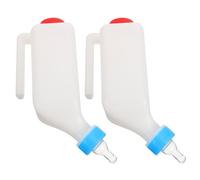 GALPADA 2pcs Hanging Lamb Milk Feeder Bottle for Newborn Calves and Goats Livestock Nursing Feeder with Large Capacity for Puppies and Sheep Easy-clean Animal Feeding Bottle