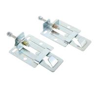 GALPADA 2pcs Heavy Duty Range Hood Hanging Bracket Wall Mounted Hook Telescopic Bracket for Wall Mounting Part