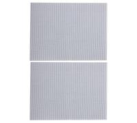GALPADA 2pcs High Density Purifying Sponge Aquarium Filter Pad Reusable Fish Tank Filtration Media for Cleaning Maintenance