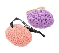 GALPADA 2pcs Honeycomb Bath Sponges Seaweed Sponge Bath Ball Boys and Girls Balls Natural Skin-Friendly