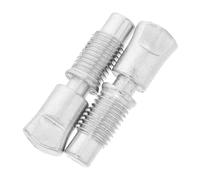 GALPADA 2pcs Horizontal Jack Return Valve Steel Silver for 2 Ton Hydraulic Jack, Hand Lever Check Valve for Automotive Repair and Home DIY Projects