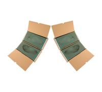 GALPADA 2pcs Insoles Impression Box with Sponge Paper Material, Easy Foot Placement and Precise Foot Contour Capture, Sturdy Open-Close Design Suitable for Centers and Clinics