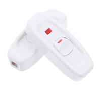GALPADA 2pcs Intermediate Rocker Inline Switches with Illuminated Indicator for Table Lamp Desk Light Control Replacement