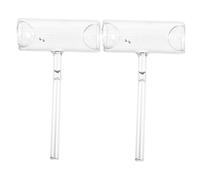 GALPADA 2Pcs Iodine Sublimation Demonstration Equipment Transparent Tubes for Physics Experiments Teaching Tool for Observing Iodine Sublimation Phenomenon