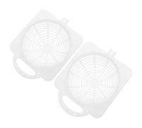 GALPADA 2pcs Jade Bird Breeding Box Plastic Small Parrot Nests Brooder Box for Cockatiels Parakeets Indoor Outdoor Use