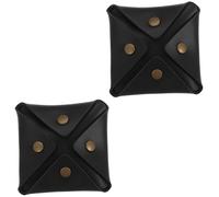 GALPADA 2pcs Leather Change Storage Bag Portable Mini Coin Purse for Earphones Compact Pouch for Coins Bills Receipts Lightweight Organizer for Travel Everyday Use Sleek Matte Finish