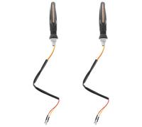 GALPADA 2pcs LED Turn Signal Lights for Motorbike Motorcycle with Flowing Light Design and Enhanced Safety, Waterproof Plastic and Metal Material Suitable for Riding