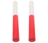 GALPADA 2pcs Lightweight Abs Plastic Running Baton for Relay Race, Non-slip Track Relay Baton Designed for Pe Class and School Competitions, Strengthening Bonds in Team Sports