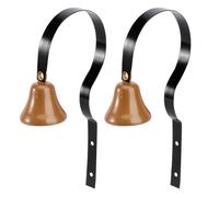 GALPADA 2pcs Metal Dog Training Doorbell with Auditory Cues, Wall Mounted Design for Easy Installation, Suitable for Dogs and Cats in Businesses or Retail Stores