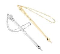 GALPADA 2pcs Metal Hand Pointer for Bible Study Jewish Torah Reading Pointer Tool Mitzvah Accessory
