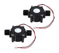 GALPADA 2pcs Mini Hydro Water Turbine Generators with High Efficiency Output and Easy Installation, Compact and Lightweight Design for School Science Projects and Beginner DIY Experiments