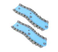 GALPADA 2pcs Miniature Resin Water Stream for Fairy Garden and Sand Table Decoration Landscape River Features for Dollhouse Office and Therapeutic Creative Storytelling