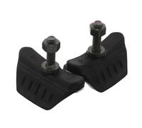 GALPADA 2pcs Motorcycle Tire Clamp Tire Changing Clamp Metal Rubber Wheel Lock Black Universal Compatibility Quick Installation ATV Dirt Bike