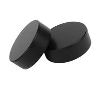GALPADA 2Pcs Multi Function PU Ice Hockey Pucks for Indoor Training Low Friction Sliding Sports Supplies for Adults