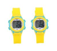 GALPADA 2pcs Multifunctional Sports Watch for Boy Girl Led Digital Wrist Watch Yellow and Lightweight Design for Active Boys and Girls for Outdoor Activities