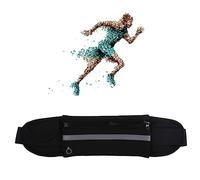 GALPADA 2pcs Multifunctional Waist Bag for Sports Fanny Pack for Running Hiking and Diving Black Outdoor Phone Holder