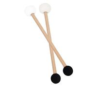 GALPADA 2pcs Music Bowl Mallets Double-ended Rubber Felt Singing Bowl Mallets for Strikers for Meditation and Sound Healing Sessions