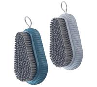 GALPADA 2pcs Nail Brush Hand Scrubber Soft Bristle Plastic Material Portable Creative Design Do Not Hurt Skin Suitable for Nail Cleaning in Bathroom