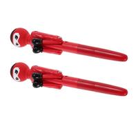 GALPADA 2pcs Novelty Boxing Pens for School Students Smooth Write Ballpoint Pens with Cartoon Boxing Design, 1.0mm Ink Tips, Compact Plastic Body for Daily Classroom Tasks and Christmas