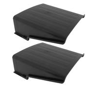 GALPADA 2PCS Outdoor Camera Protector Weatherproof Plastic Cover with Sun Rain Shade for Street Park Home Security Cameras Dustproof Shield Enhancing Image Clarity