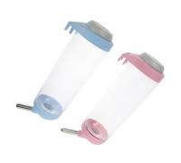 GALPADA 2pcs Pet Hanging Water Dispenser Automatic Water Feeder for Cats and Dogs 500ml Pvc Portable Bottle Suitable for Households with Single Or Multiple Pets