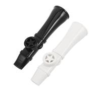 GALPADA 2pcs Plastic Kazoo Musical Instruments with Stylish Modern Design, Lightweight and Easy-to-learn Music Instrument for Travel and Family Gatherings