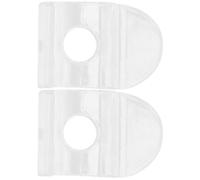 GALPADA 2pcs Plastic Valance Clips Blind Lifting Grips Sturdy Portable Curtain Shade Rod Accessories for Daily Life Maintenance