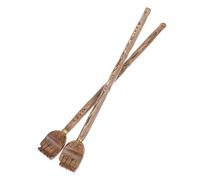 GALPADA 2Pcs Portable Back Scratcher for Men and Solid Wood Itch Relief Tool Gentle Back Tickle and Scratch Massager Safe Ergonomic Design