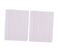 GALPADA 2Pcs Portable Dry Erase Whiteboards Lightweight Writing Boards with Four Line Three Grid Design for Office Classroom and Teen Learning Reusable Erasable Boards
