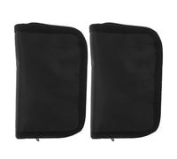 GALPADA 2pcs Portable Medicine Pen Case Lightweight Bag Organizer with Mesh Pocket for Test Strips and Pills, Easy to Clean, Fits into Backpacks and Handbags