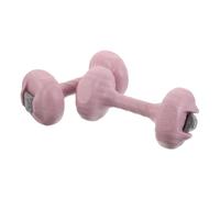 GALPADA 2Pcs Portable Water Dumbbell Each Soft Fillable Weights with Nonslip Grip for Indoor Yoga Travel Fitness Quiet Arm Toning and Aquatic Exercise Equipment