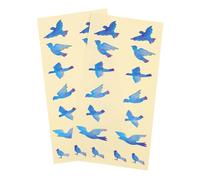 GALPADA 2pcs Practical Pvc Guitar Fingerboard Stickers with Lovely Bird Patterns, Stick Firmly and Leave No Traces, for Personalising Acoustic and Electric Guitars Random Color