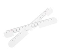 GALPADA 2pcs Pupil Distance Rulers for Eyeglasses Optical Pupillometer with High Precision Measurement Multifunctional Eye Distance Measuring Tools for Opticians and Glasses Dispensing