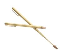 GALPADA 2pcs Pure Copper Dowsing Rods Lightweight Retractable Divining Rods for Water Detection and Soil Probing Probe Tools for Outdoor Use and Spiritual Energy Search Portable Design