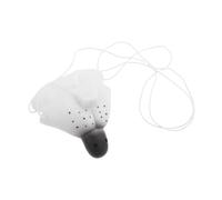 GALPADA 2Pcs Realistic Rat Nose Costume Props Soft Lightweight Fake Mouse Nose for Halloween Dress-up Cosplay Party Performance Animal Accessory