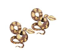 GALPADA 2pcs Realistic Snake for Lifelike Plastic Snake Figures for Science Education Interactive Learning Model for Home School Museum for Nature Exploration and Prank Props