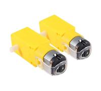 GALPADA 2pcs Reduction Ratio for Rc Aircraft Robot Car Speed Electric Gear Motor with Durable Low Noise Vibrations